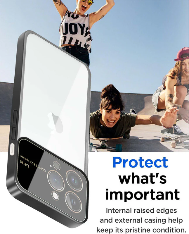Lens Camera Protection Chrome Case For Apple iPhone 13 Pro - Image 6