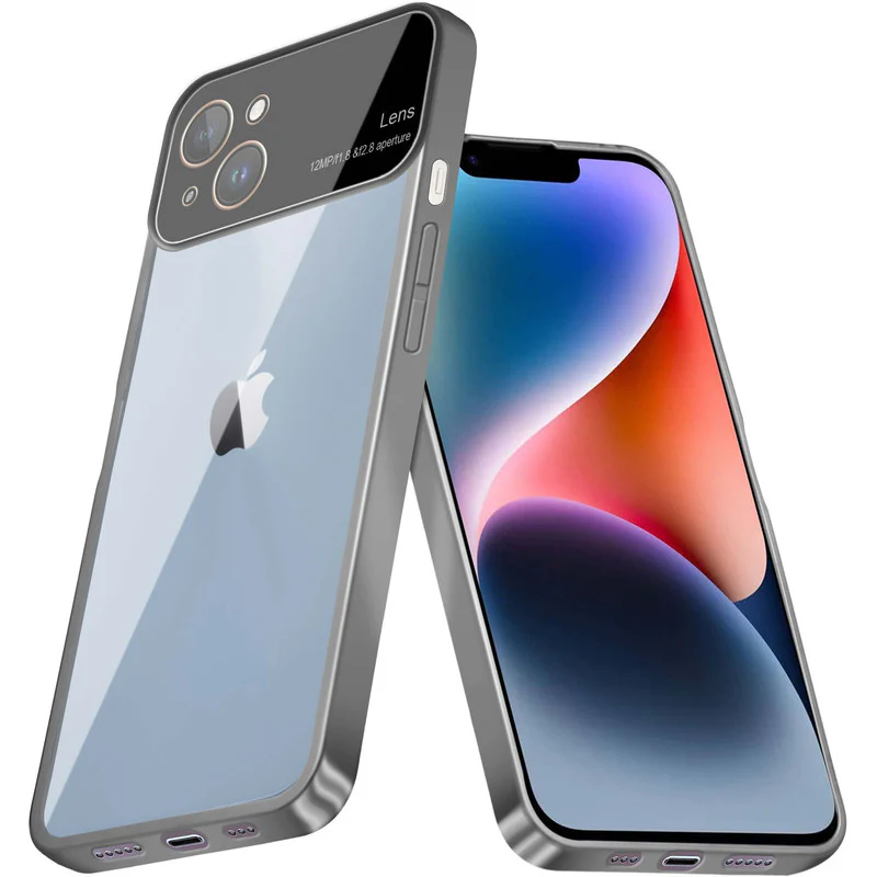 Lens Camera Protection Chrome Case For Apple iPhone 14 - Image 20