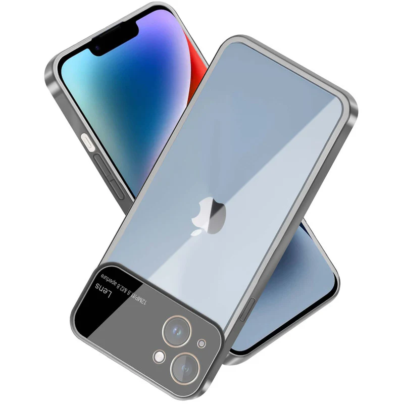 Lens Camera Protection Chrome Case For Apple iPhone 14 - Image 22