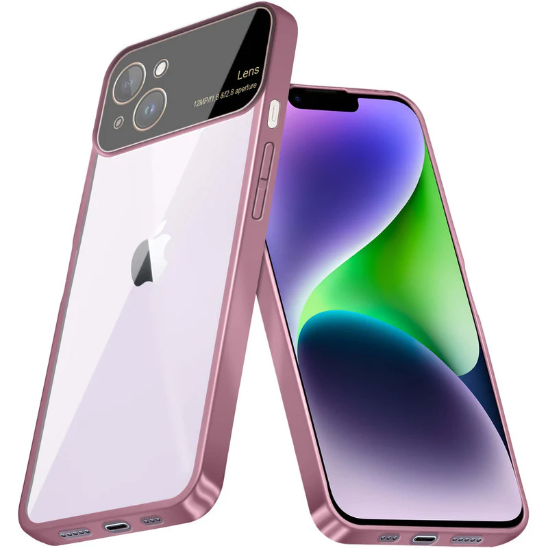 Lens Camera Protection Chrome Case For Apple iPhone 14 Plus - Image 14