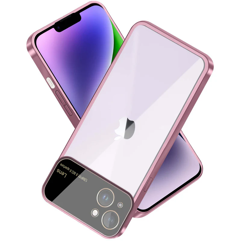 Lens Camera Protection Chrome Case For Apple iPhone 14 Plus - Image 16