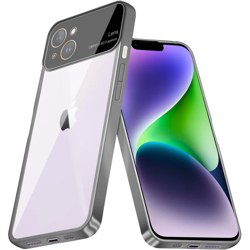 Lens Camera Protection Chrome Case For Apple iPhone 14 Plus - Image 20