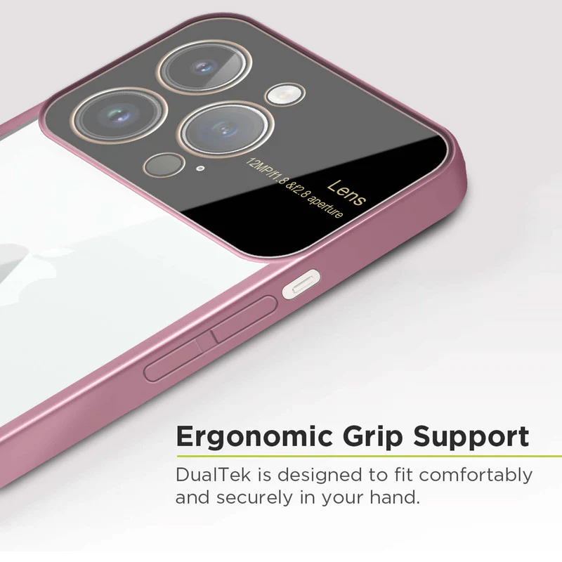 Lens Camera Protection Chrome Case For Apple iPhone 14 Pro - Image 16