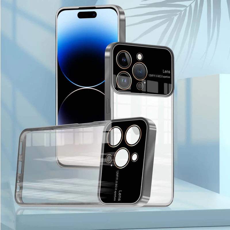 Lens Camera Protection Chrome Case For Apple iPhone 14 Pro - Image 20