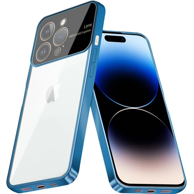 Lens Camera Protection Chrome Case For Apple iPhone 14 Pro - Image 7