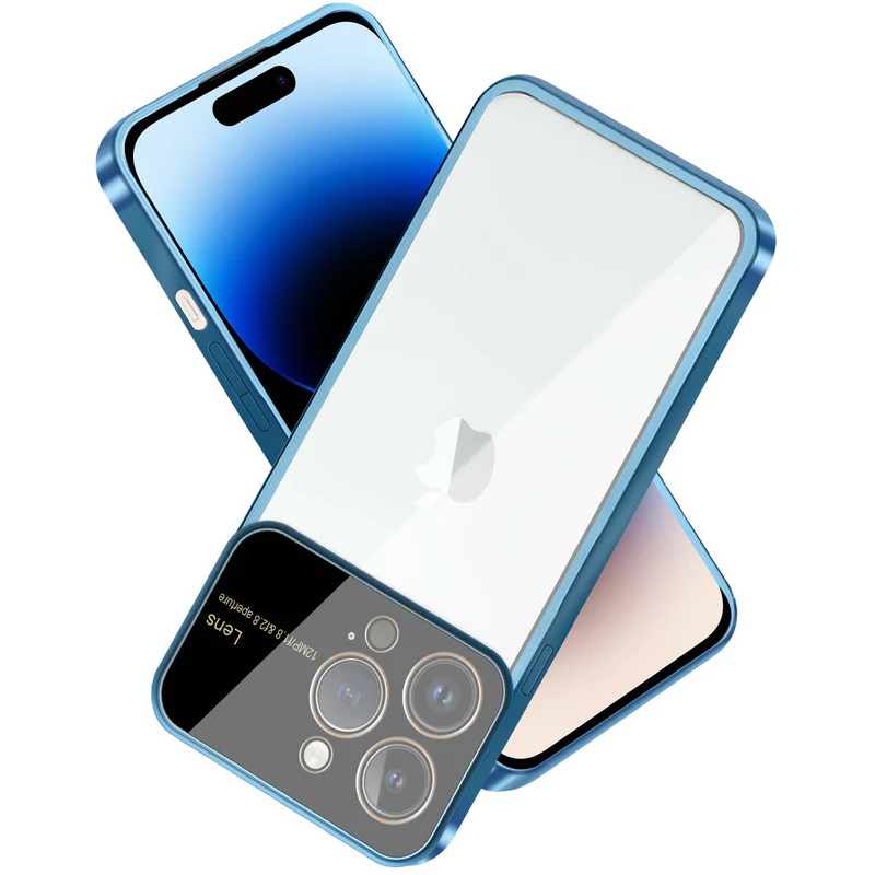 Lens Camera Protection Chrome Case For Apple iPhone 14 Pro - Image 9