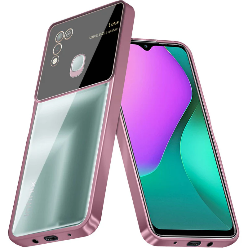 Lens Camera Protection Chrome Case For Infinix Hot 10 Play - Image 14
