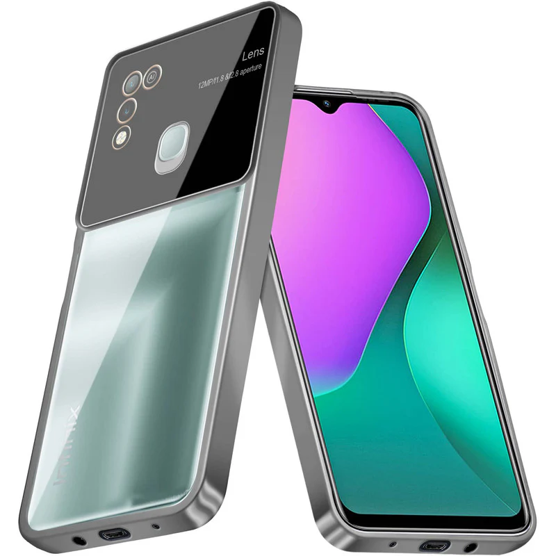 Lens Camera Protection Chrome Case For Infinix Hot 10 Play - Image 20