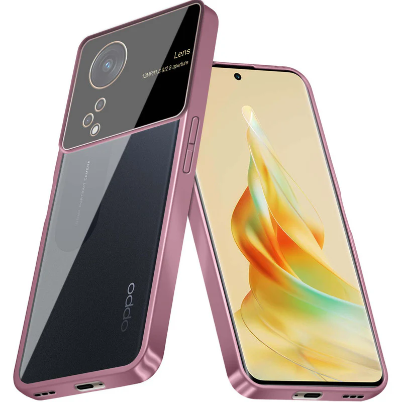 Lens Camera Protection Chrome Case For Oppo Reno 8T 5G - Image 13