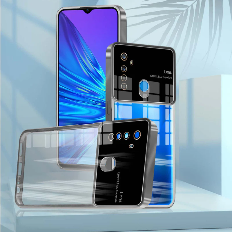 Lens Camera Protection Chrome Case For Realme 5 - Image 20
