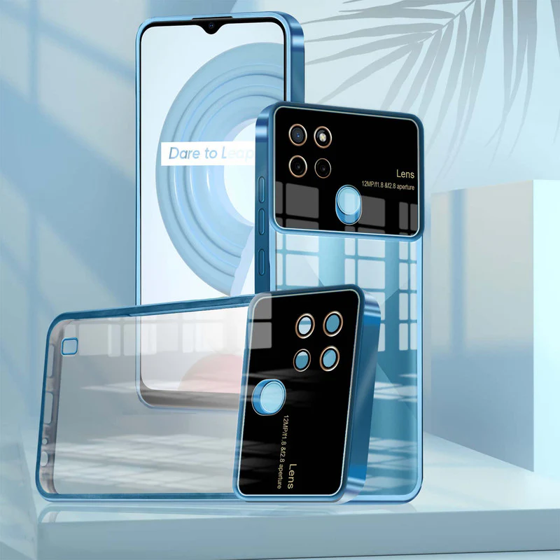 Lens Camera Protection Chrome Case For Realme C21Y - Image 8
