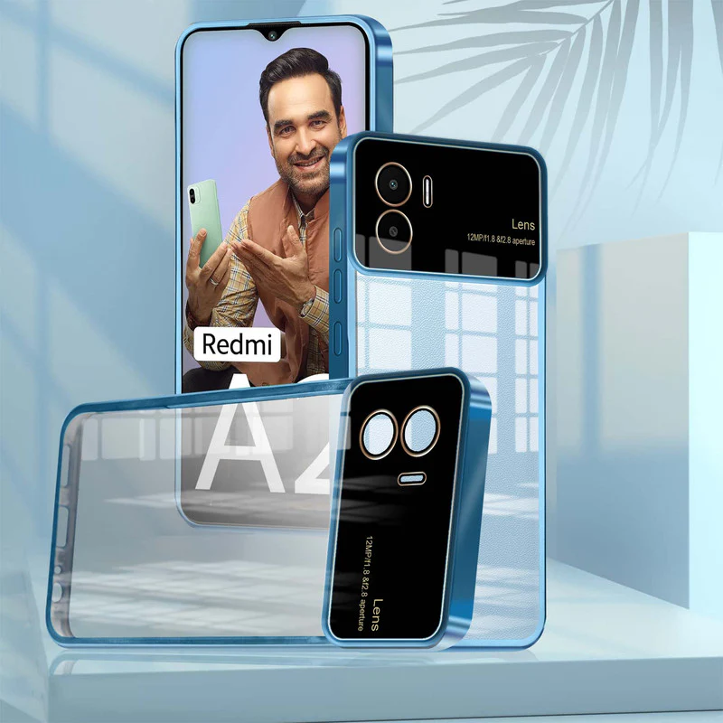 Lens Camera Protection Chrome Case For Redmi A2 2023 - Image 8