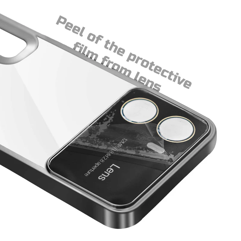 Lens Camera Protection Chrome Case For Redmi Note 7 - Image 6