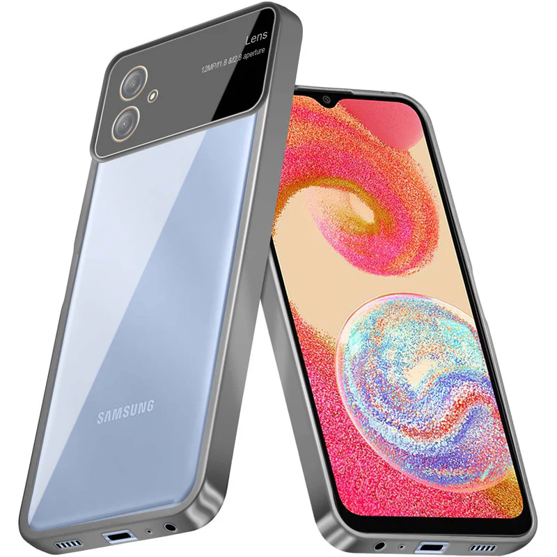 Lens Camera Protection Chrome Case For Samsung A04e - Image 19