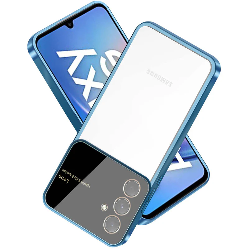 Lens Camera Protection Chrome Case For Samsung A34 5G - Image 9