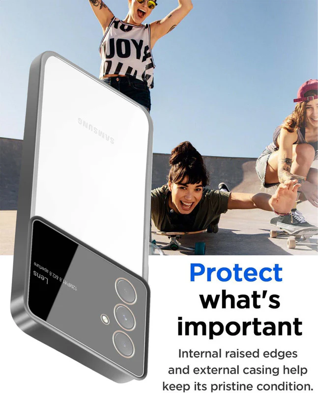 Lens Camera Protection Chrome Case For Samsung A54 5G - Image 23