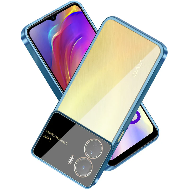 Lens Camera Protection Chrome Case For Vivo Y16 - Image 9