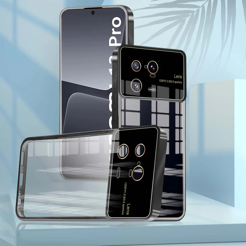 Lens Camera Protection Chrome Case For Xiaomi 13 Pro 5G - Image 2