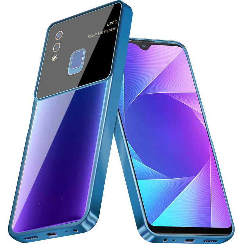 Lens Camera Protection Chrome Case For Vivo Y95 - Image 7