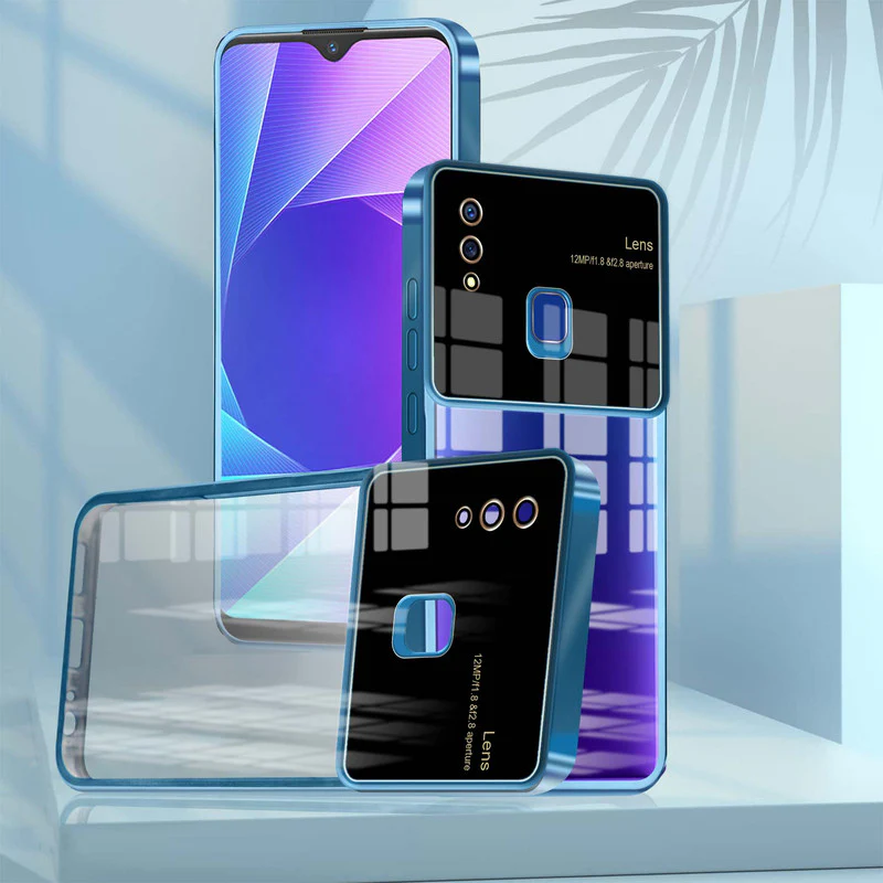 Lens Camera Protection Chrome Case For Vivo Y95 - Image 8