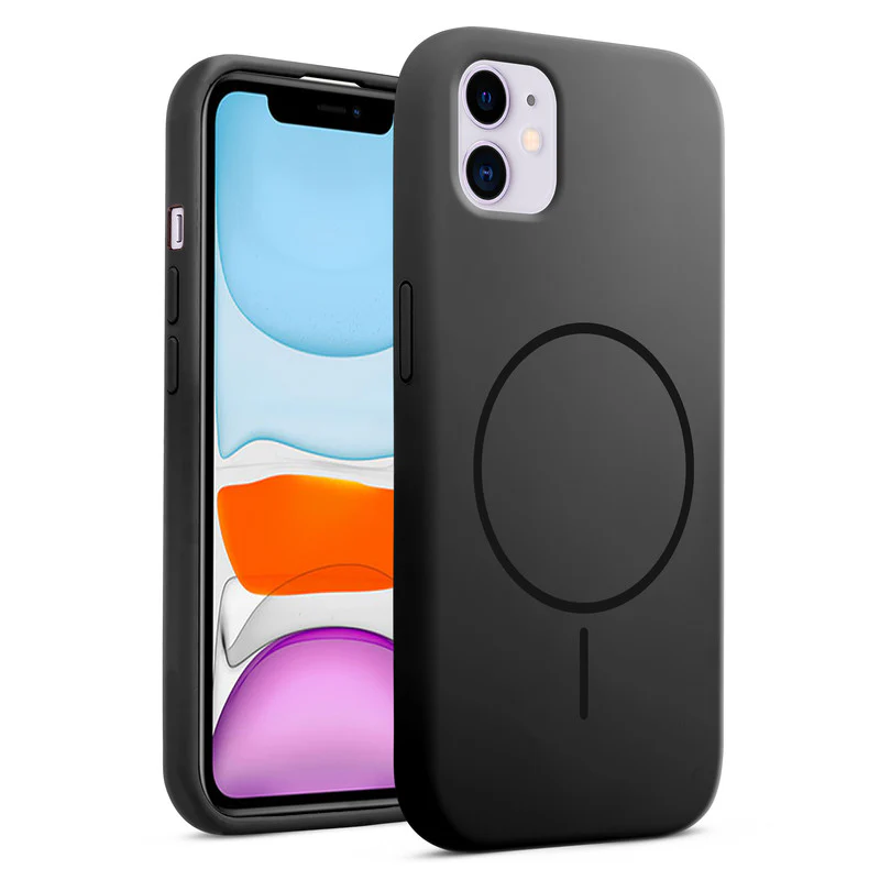 Wireless Charging Support Compatible Liquid Silicone Case For Apple iPhone 11 - Image 18
