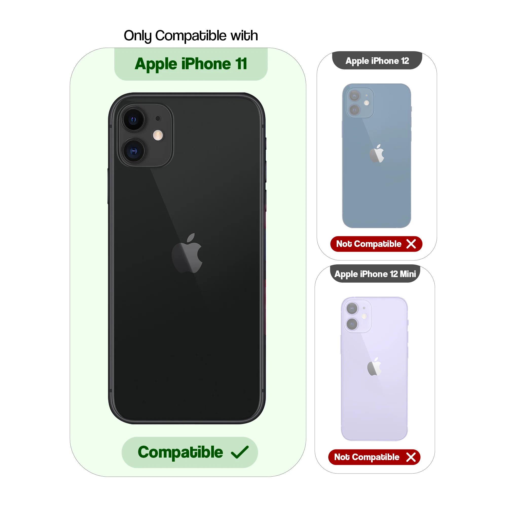 Wireless Charging Support Compatible Liquid Silicone Case For Apple iPhone 11 - Image 38