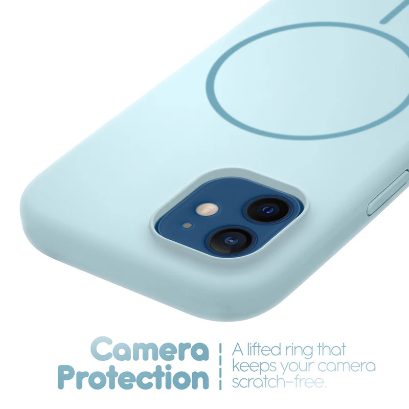 Cloud Feel Silicone Case for Apple iPhone 12 – Supports Wireless Charging - Image 11
