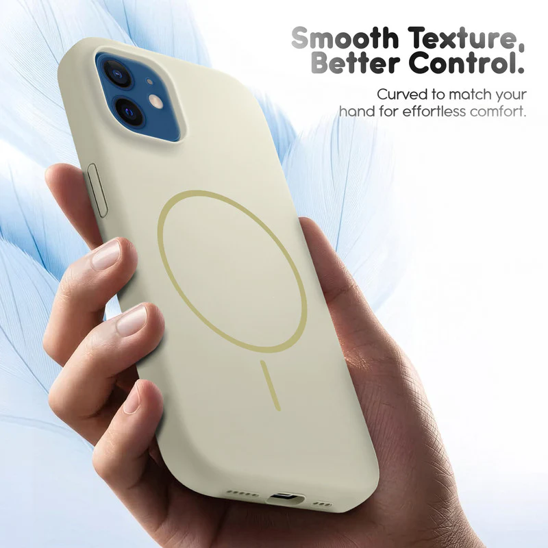Cloud Feel Silicone Case for Apple iPhone 12 – Supports Wireless Charging - Image 39