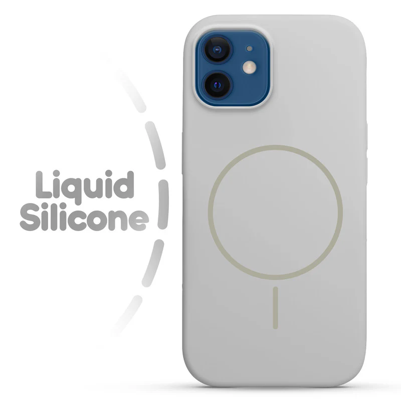 Cloud Feel Silicone Case for Apple iPhone 12 – Supports Wireless Charging - Image 43