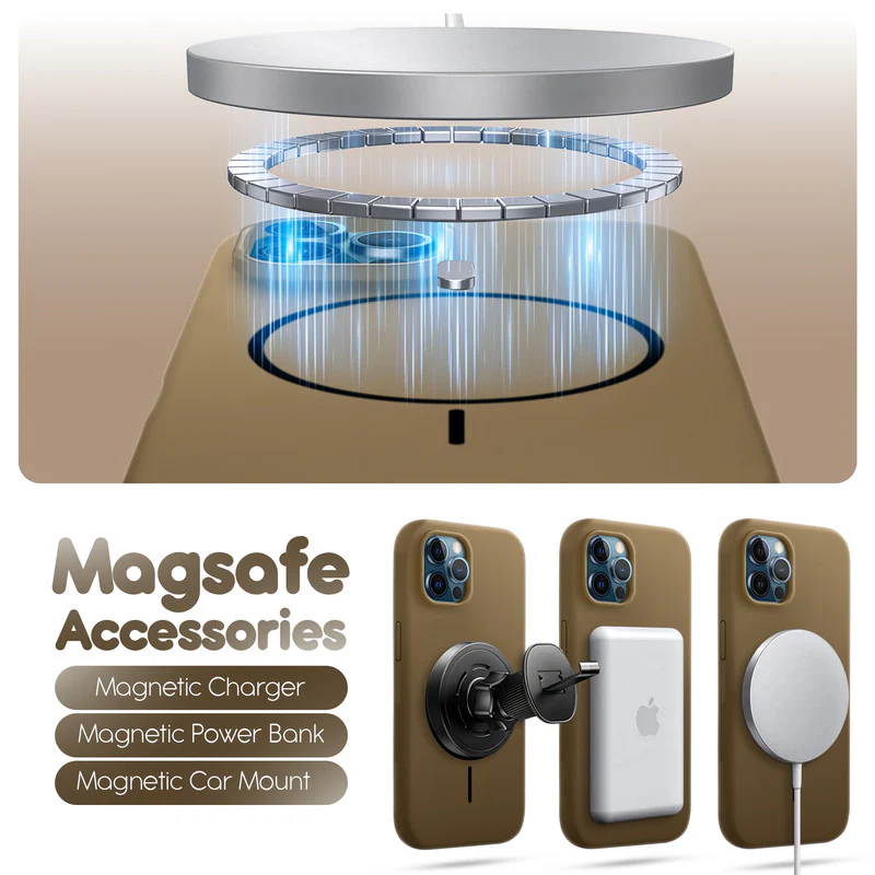 Cloud Feel Silicone Case for Apple iphone 12 Pro Max – Supports Wireless Charging - Image 10