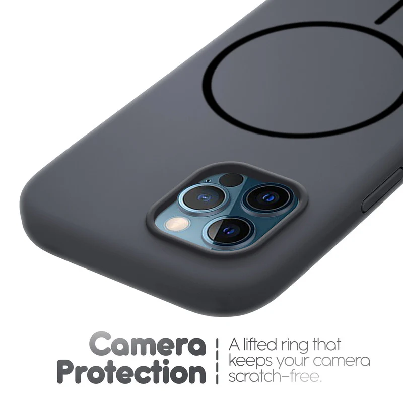 Cloud Feel Silicone Case for Apple iphone 12 Pro Max – Supports Wireless Charging - Image 17