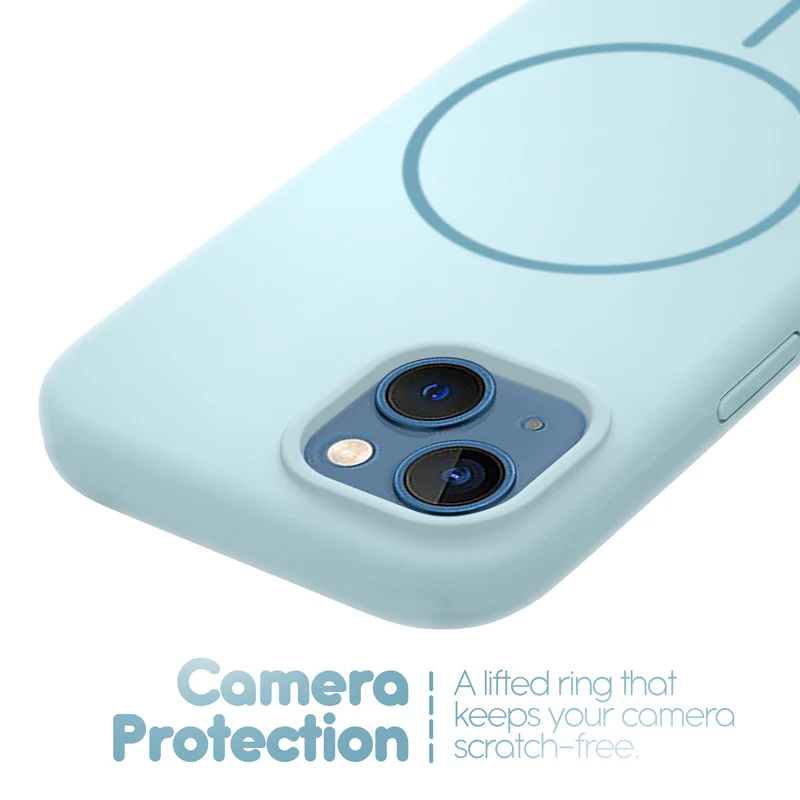 Cloud Feel Silicone Case for Apple iPhone 13 – Supports Wireless Charging - Image 35