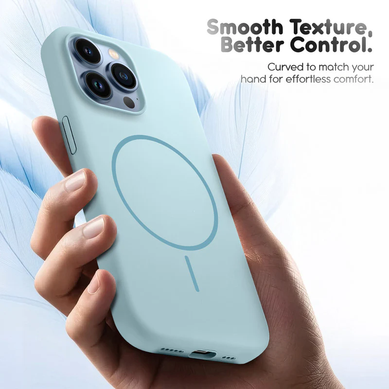 Cloud Feel Silicone Case for Apple iPhone 13 Pro – Supports Wireless Charging - Image 21