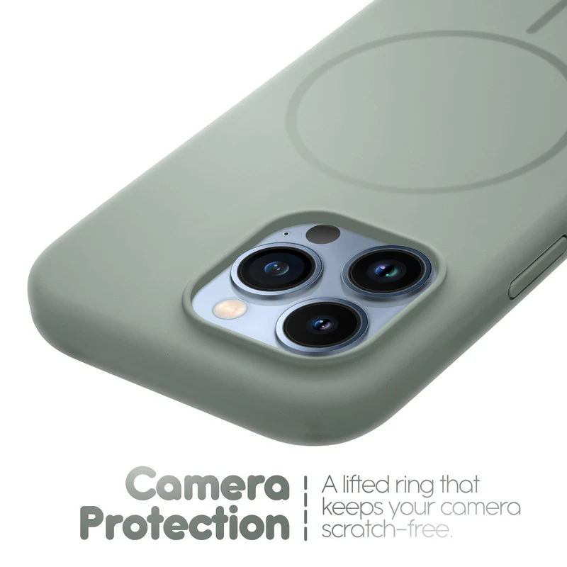 Cloud Feel Silicone Case for Apple iPhone 13 Pro – Supports Wireless Charging - Image 59
