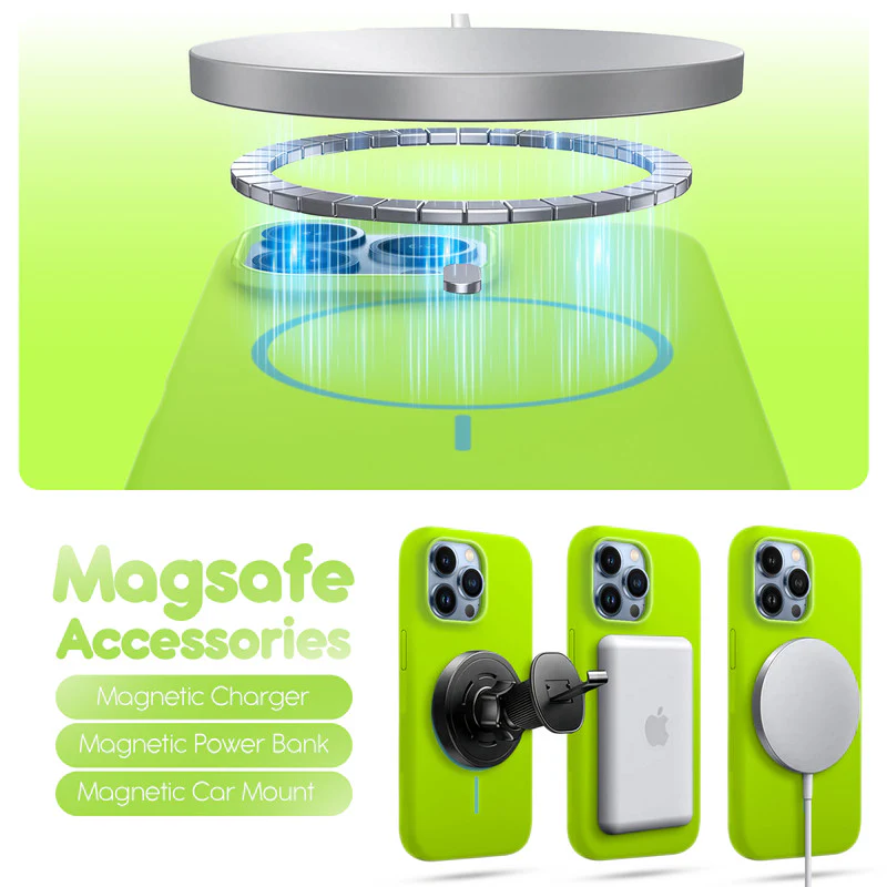 Cloud Feel Silicone Case for Apple iPhone 13 Pro – Supports Wireless Charging - Image 70