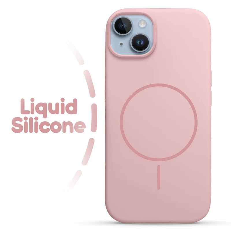 Cloud Feel Silicone Case for Apple iPhone 14 – Supports Wireless Charging - Image 11