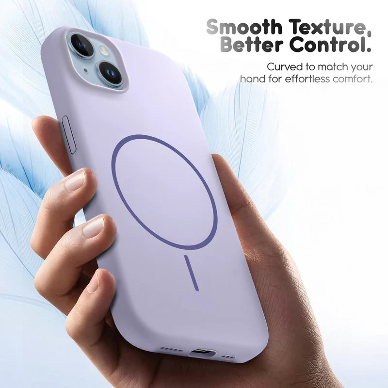 Cloud Feel Silicone Case for Apple iPhone 14 – Supports Wireless Charging - Image 17