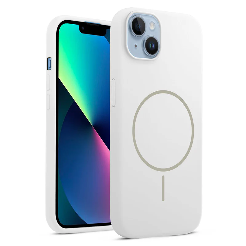 Cloud Feel Silicone Case for Apple iPhone 14 – Supports Wireless Charging - Image 25
