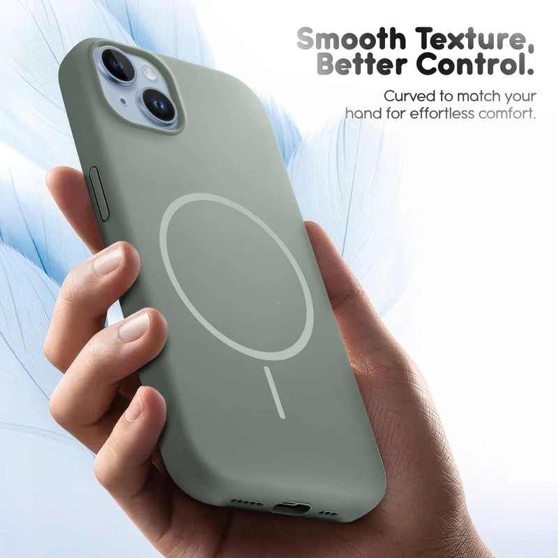 Cloud Feel Silicone Case for Apple iPhone 14 – Supports Wireless Charging - Image 27