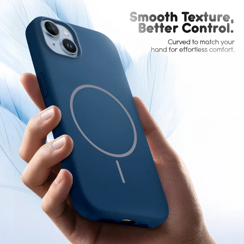 Cloud Feel Silicone Case for Apple iPhone 14 – Supports Wireless Charging - Image 47