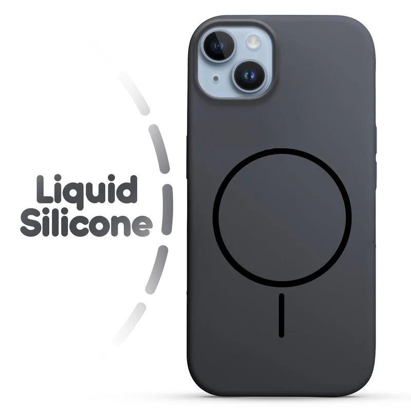 Cloud Feel Silicone Case for Apple iPhone 14 – Supports Wireless Charging - Image 56