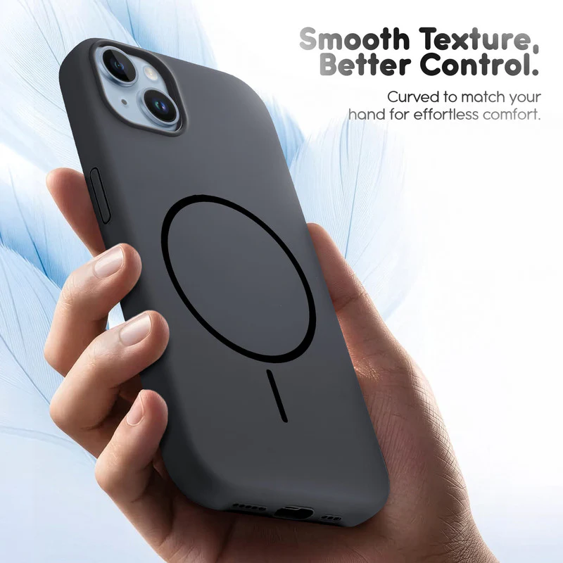 Cloud Feel Silicone Case for Apple iPhone 14 – Supports Wireless Charging - Image 57