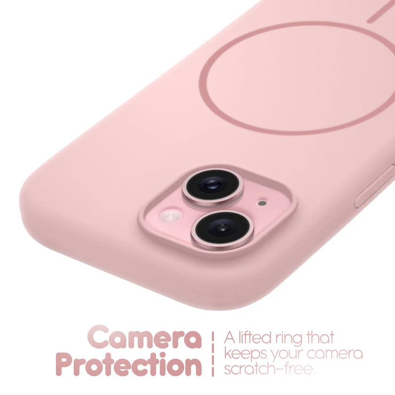 Cloud Feel Silicone Case for Apple iPhone 15 – Supports Wireless Charging - Image 29
