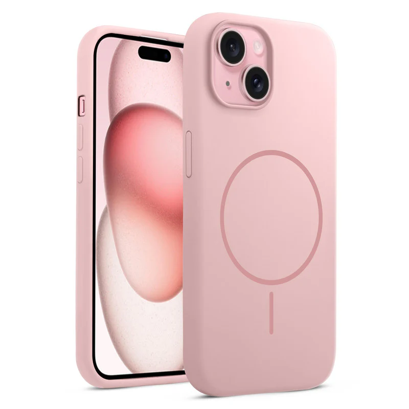 Cloud Feel Silicone Case for Apple iPhone 15 – Supports Wireless Charging - Image 30