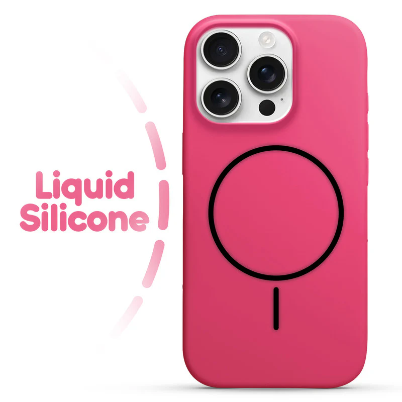 Cloud Feel Silicone Case for Apple iPhone 15 Pro – Supports Wireless Charging - Image 36