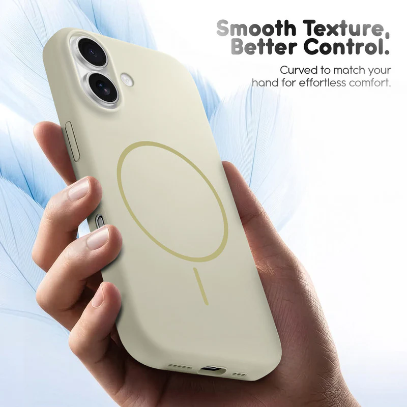 Cloud Feel Silicone Case for Apple iPhone 16 Plus – Supports Wireless Charging - Image 47