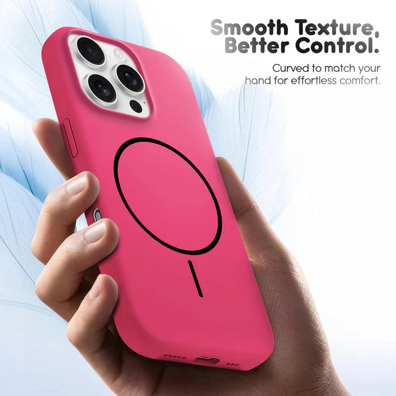 Cloud Feel Silicone Case for Apple iPhone 16 Pro – Supports Wireless Charging - Image 27