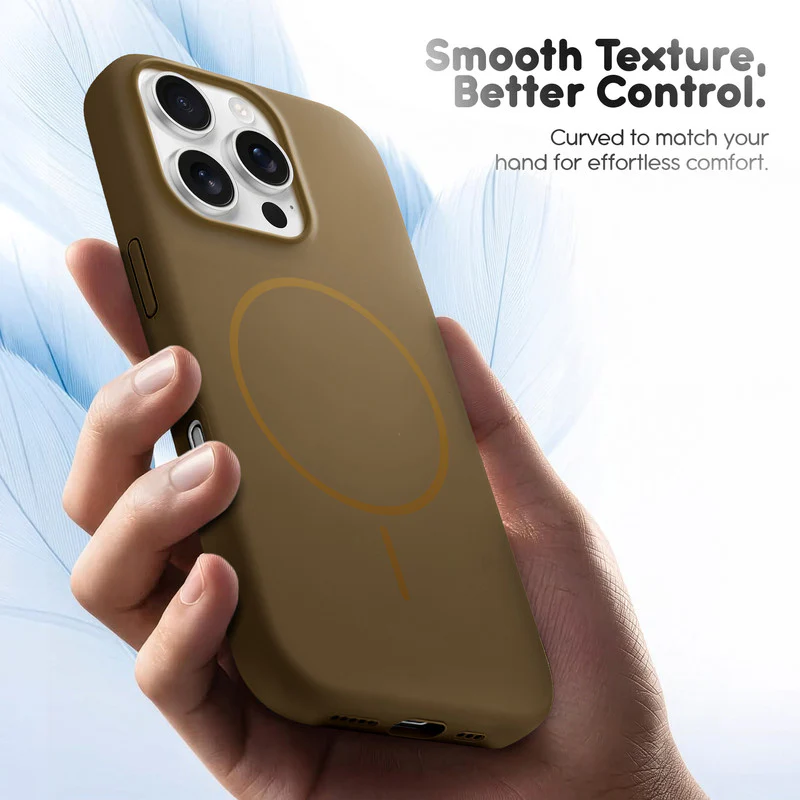 Cloud Feel Silicone Case for Apple iPhone 16 Pro – Supports Wireless Charging - Image 47
