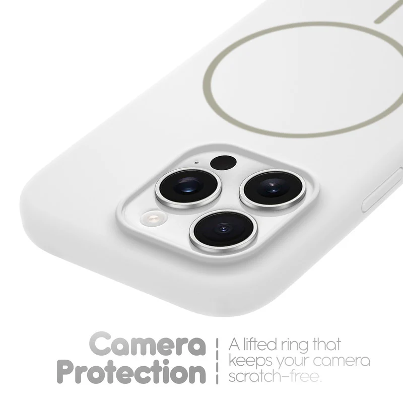 Cloud Feel Silicone Case for Apple iPhone 16 Pro – Supports Wireless Charging - Image 54