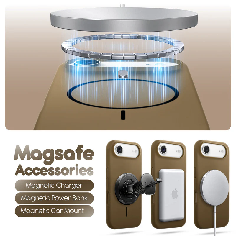Cloud Feel Silicone Case for Apple iPhone 17 Air – Supports Wireless Charging - Image 13